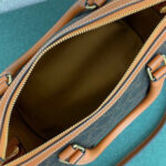 CELINE Large Boston IN Triomphe Canvas and calfskin - Image 8