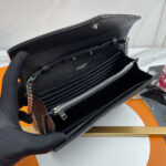 YSL classic cassandre chain wallet in grain de poudre leather - Image 8