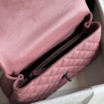 Chanel Large Flap Bag With Top Handle(HIGH-END GRADE) - Image 8