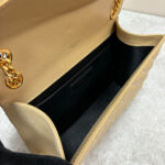 YSL envelope medium in grained leather - Image 8