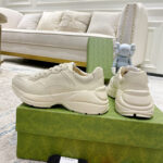 Gucci Rhyton Leather Sneakers - Image 8