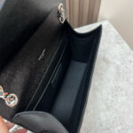 YSL envelope medium in grained leather - Image 8