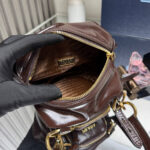 Prada Dangle leather top-handle mini-bag(HIGH-END GRADE) - Image 8