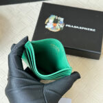 Prada Saffiano Leather Card Holder - Image 8