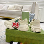 Gucci Rhyton Apple-print Sneaker - Image 8