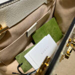 GG Padlock small berry tote bag - Image 8