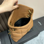 YSL PUFFER small in suede(HIGH-END GRADE) - Image 8