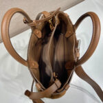 Prada Buckle small suede handbag with belt(high-end grade) - Image 8