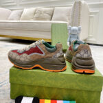 Gucci Multicolor GG Supreme Rhyton Sneaker - Image 8
