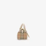 New In Mini Check Bowling Bag - Image 2