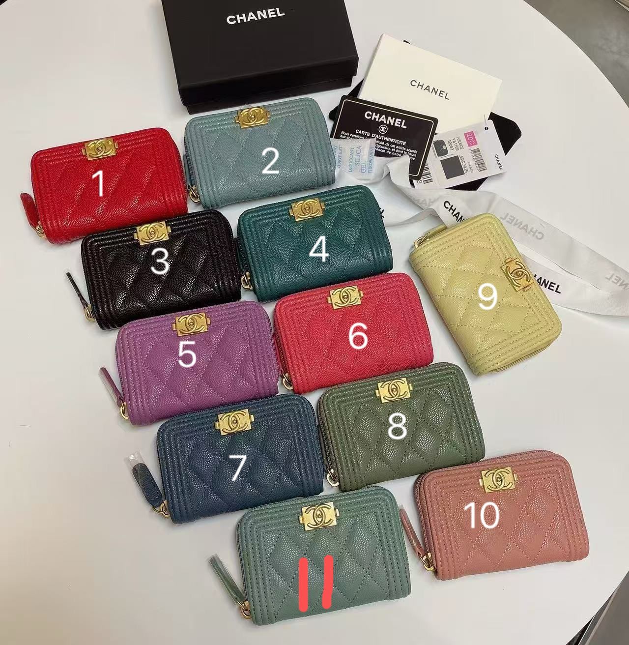 BOY-CHANEL-Coin-Purse-A80602_1 BOY CHANEL Coin Purse A80602 - Image 1