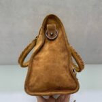 Balenciaga Le City medium suede tote bag 230582 camel - Image 6