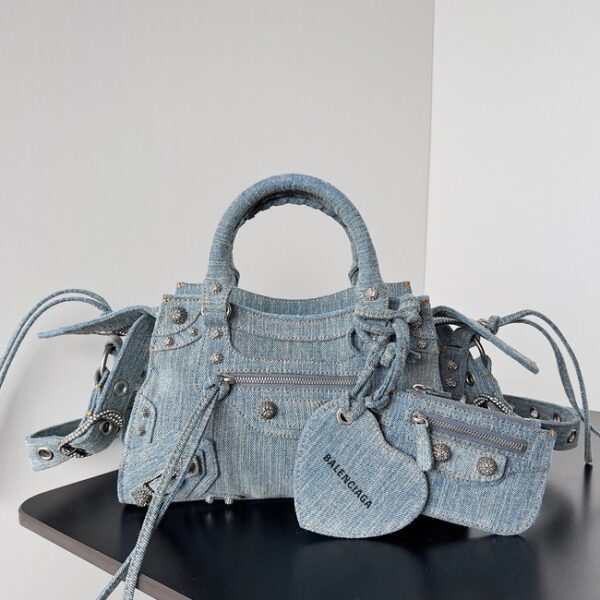 Balenciaga NEO CAGOLE Denim 77534 light blue