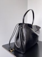 Balenciaga Rodeo Handbag Large crocodile skin 795459 black - Image 3