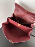 Balenciaga Rodeo Handbag Large smooth calfskin 795458 Burgundy - Image 2