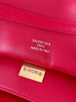 Balenciaga Rodeo Handbag Large smooth calfskin 795458 red - Image 5