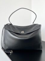Balenciaga Rodeo Handbag Large smooth calfskin 795459 black