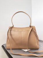 Balenciaga Rodeo Handbag smooth calfskin 795457 Apricot - Image 5
