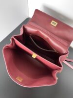 Balenciaga Rodeo Handbag smooth calfskin 795457 Burgundy - Image 3