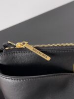 Balenciaga Rodeo Mini Handbag smooth calfskin 795455 black&gold - Image 5