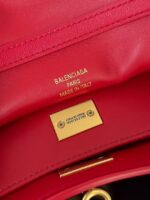 Balenciaga Rodeo Mini Handbag smooth calfskin 795456 red - Image 4
