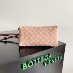Bottega Veneta Intrecciato Concert Pouch 794258 Seashell&red - Image 4