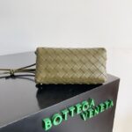 Bottega Veneta Intrecciato Concert Pouch 794258 Travertine - Image 2