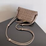 Bottega Veneta Intrecciato Concert Pouch 794258 dark gray - Image 4