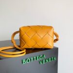 Bottega Veneta Intrecciato Concert Pouch D794258 yellow