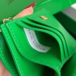 Bottega Veneta Intrecciato Small Bi-Fold Wallet 742330 Bamboo green - Image 3