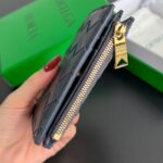 Bottega Veneta Intrecciato Small Bi-Fold Wallet 742330 dark blue - Image 2