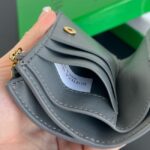 Bottega Veneta Intrecciato Small Bi-Fold Wallet 742330 gray - Image 2