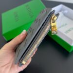 Bottega Veneta Intrecciato Small Bi-Fold Wallet 742330 gray - Image 3