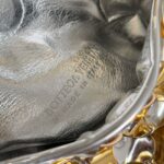 Bottega Veneta Mini Hop 777586 gold&Silver - Image 3