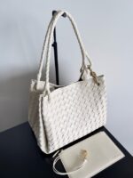 Bottega Veneta Parachute 826212 Sea salt&Brass finish - Image 4
