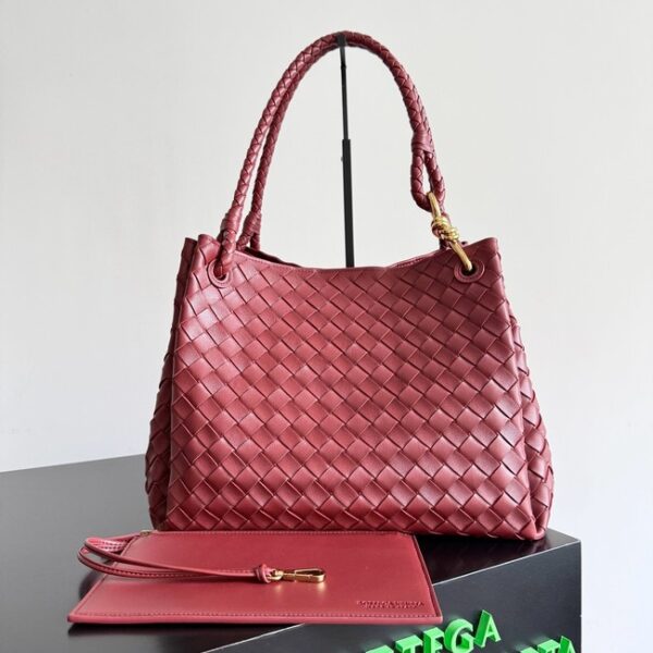 Bottega Veneta Parachute 826212 Sapele&Brass finish