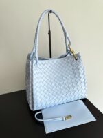 Bottega Veneta Parachute 826212 light blue&Brass finish - Image 3