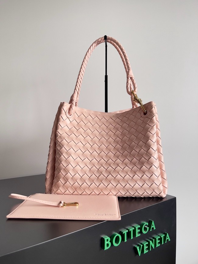 Bottega-Veneta-Parachute-835921-pink-Brass-finish-1020 Bottega Veneta Parachute 826212 pink& Brass finish - Image 1