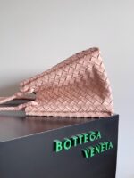Bottega Veneta Parachute 826212 pink& Brass finish - Image 3