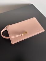 Bottega Veneta Parachute 826212 pink& Brass finish - Image 6