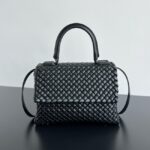 Bottega Veneta Patti Shoulder Bag 776783 black