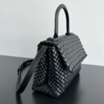 Bottega Veneta Patti Shoulder Bag 776783 black - Image 3