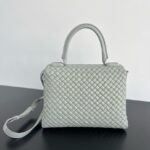 Bottega Veneta Patti Shoulder Bag 776783 gray - Image 2