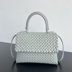 Bottega Veneta Patti Shoulder Bag 776783 gray