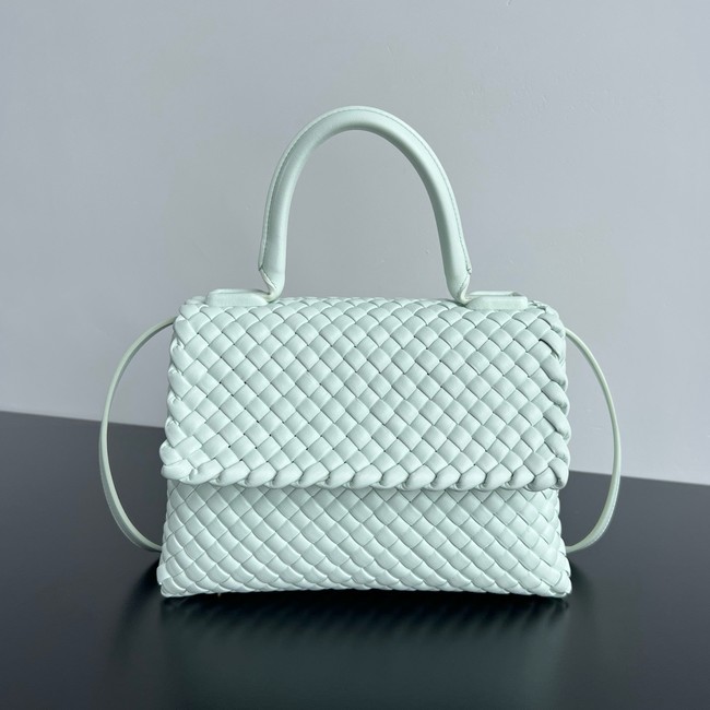 Bottega-Veneta-Patti-Shoulder-Bag-776783-light-green-1256 Bottega Veneta Patti Shoulder Bag 776783 light green - Image 1