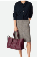 Bottega Veneta Pinacoteca 817166 Barolo&ecru - Image 3