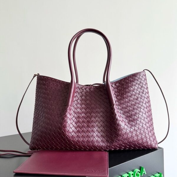 Bottega Veneta Pinacoteca 817166 Barolo&ecru