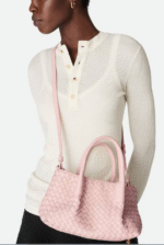 Bottega Veneta Small Pinacoteca 819004 Rose&barolo - Image 6