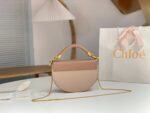 CHLOE Small leather shoulder bag CL225156 pink - Image 4
