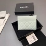 Chanel Classic Card Holder AP4814 light blue - Image 2